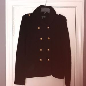 Vintage Ralph Lauren Navy Blue Cashmere Blend